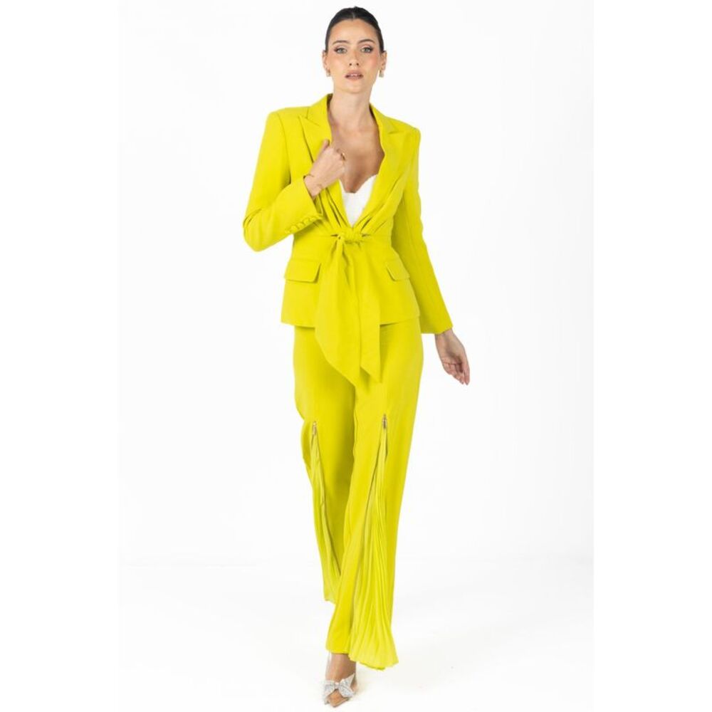 Georgina Green Pleated Pants